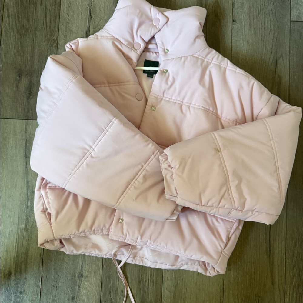 Wild Fable Blush Pink Quilted Jacket